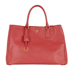 Large Galleria, Saffiano, Red, 8, S, 2*